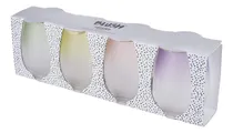 Comprar Juego De Copas De Vino Sin Tallo, Color Rubor Esmerilado, Ju