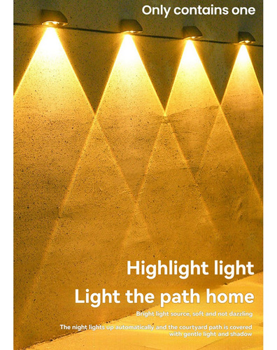 Lámpara Solar De Pared, Luz Decorativa, Luz Ambiental