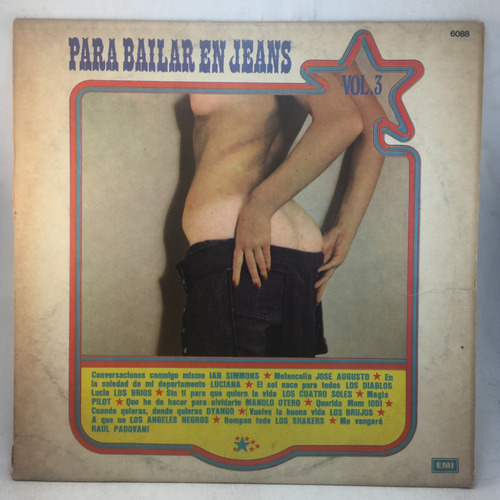 Para Bailar En Jeans 3 - Compilado - Shakers -  Lp Vinilo