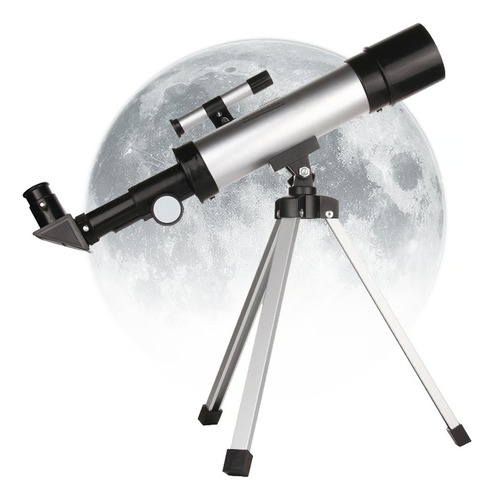 Telescópio Luneta Lunar Cor Prata