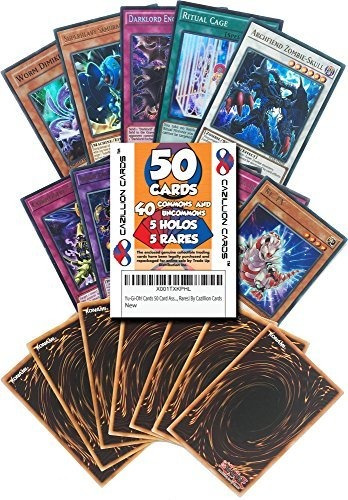 Yu-gi-oh! 50 Cartas De Lote Variado (comunes / No Comunes, H