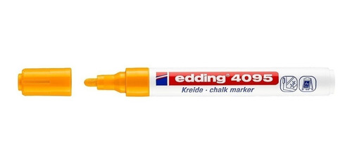 Marcador Tiza Vidrio Neon Orange E4095 Edding