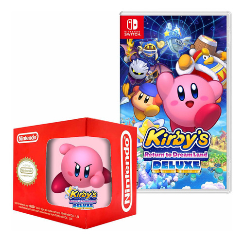 Kirbys Return To Dreamland Deluxe Nintendo Switch Y Taza 1