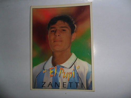 Figurita Zanetti El Pupi Futbol Figurita Tarjeton Talleres