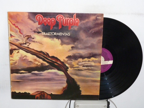 Deep Purple Traetormentas Vinilo Argentino Excelente