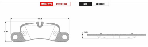 Balatas Bajos Metales Tras Cayenne V8 4.8l 13/14 Trw
