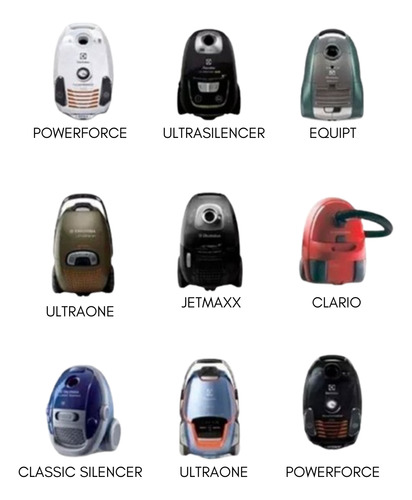 Saco Aspirador De Pó Classic Silencer 3 Unidades Electrolux