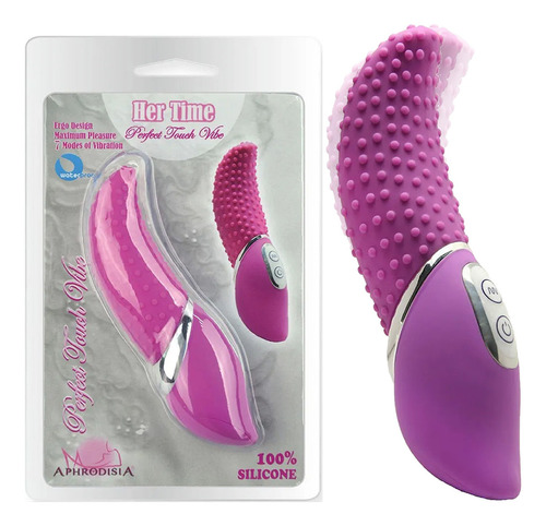 Vibrador Consolador Lengua Doble Estimulacion Punto G Vagina Color Rosa