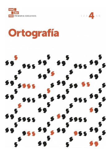 Libro Cuaderno De Ortografía 4ºprimaria - Vv.aa