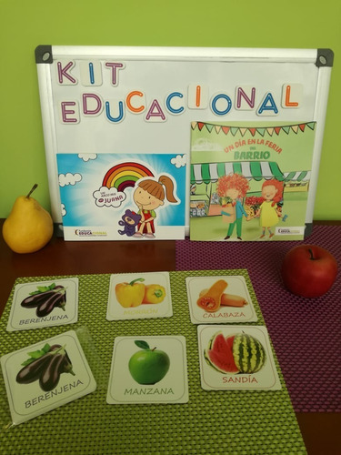 Imagen 2 de 2 de Kit Educacional 5: Dos Cuentos Educativos + Memotest