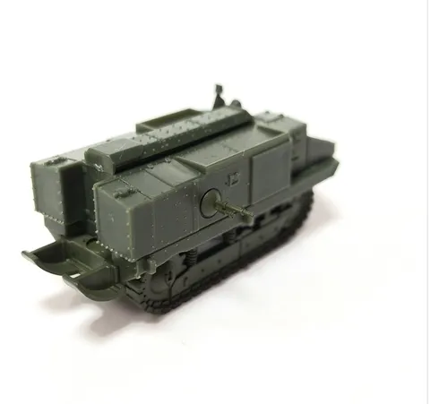 Miniatura Diecast 1/100, Tanque Schneider, Francia 1917