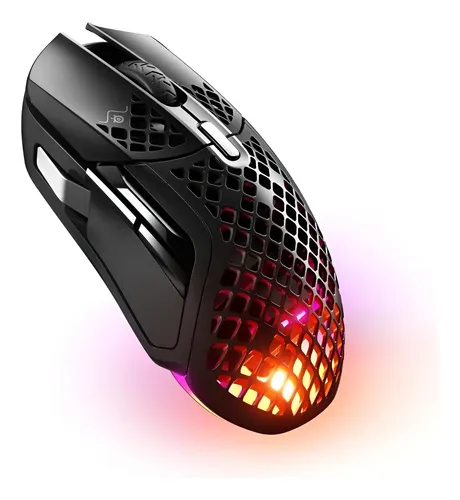 Mouse Para Jogos Steelseries Aerox 5 Wireless Rgb 18k Dpi