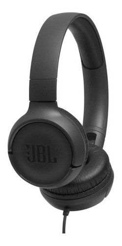 Diadema Jbl Tune 500 Negro, Jack 3.5mm Con Micrófono