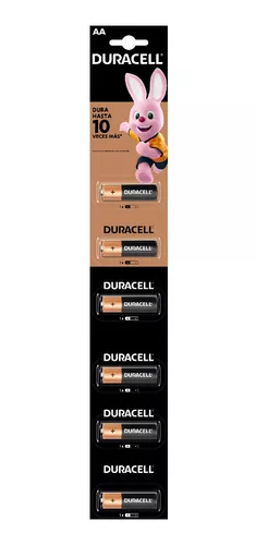 Pila Duracell AAA con 6 piezas