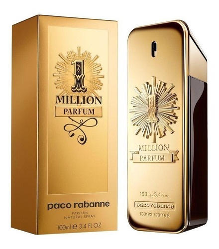 Imagen 2 de 2 de Paco Rabanne 1 Million Parfum 100 ml para hombre