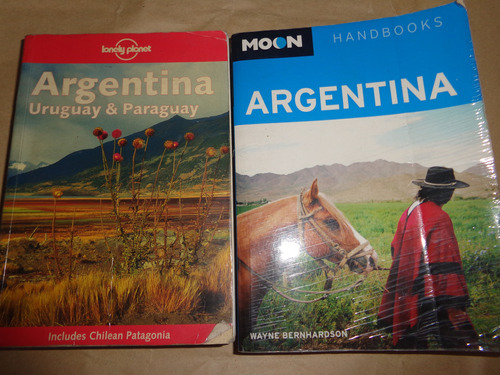 Argentina - Moon -- Argentina Uruguay Y Paraguay -  2 Libros