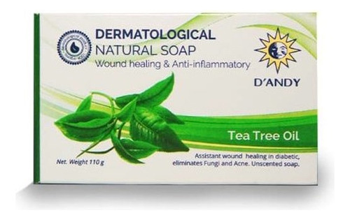 Jabón Natural De Aceite De Árbol De Té, Dandy