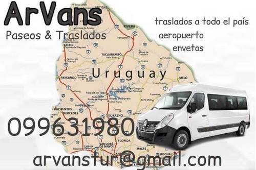 Imagen 1 de 5 de Traslados De Pasajeros, Combi , Van ,minibús 