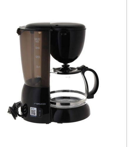 Cafetera Eléctrica 10 Tazas Rcf-cm4277 Negro