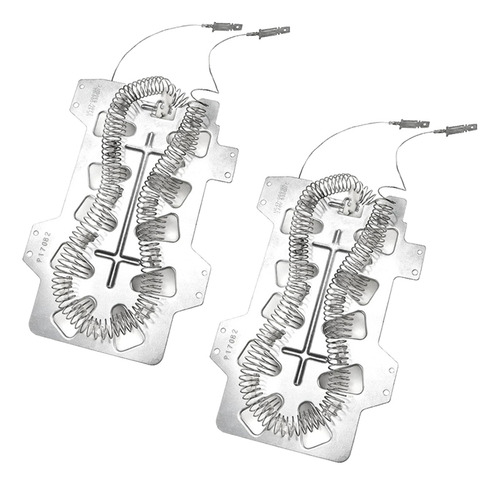 2 Piezas De Repuesto De Elementos Calefactores De Secadora D