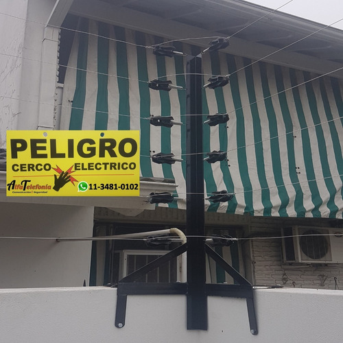 Combo Aislador + Resorte Cerco Eléctrico X 12 Unidades Alfa