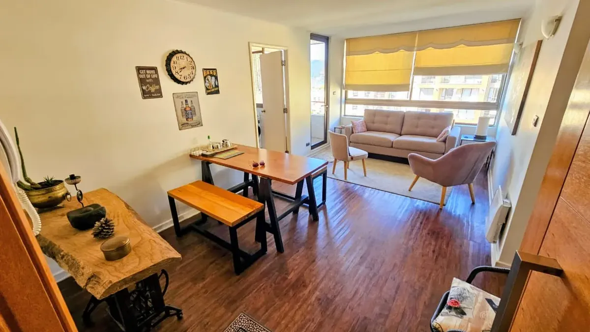 Imagen 2 de 22 de Departamento En Arriendo Amoblado 2d2b, San Pedro De La Paz.