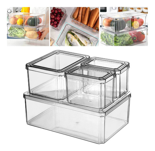T Caja De Almacenamiento Del Refrigerador Del Conjunto B