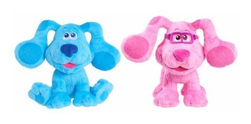 Peluche Blue Y Magenta Nickelodeon Pack 2 Entrega Inmediata!