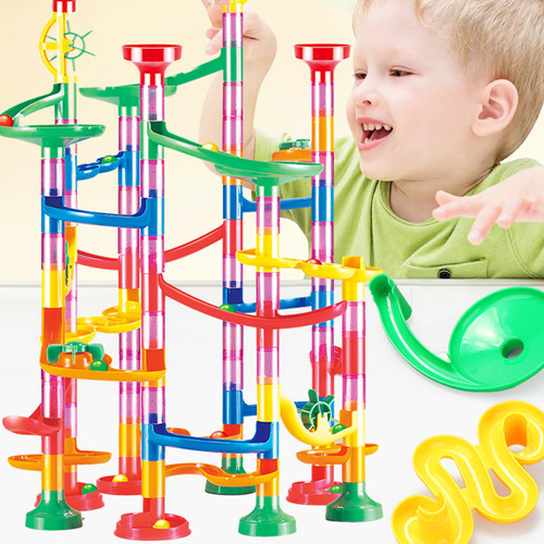 Pista De Carreras Tridimensional Marble Run Building Blocks