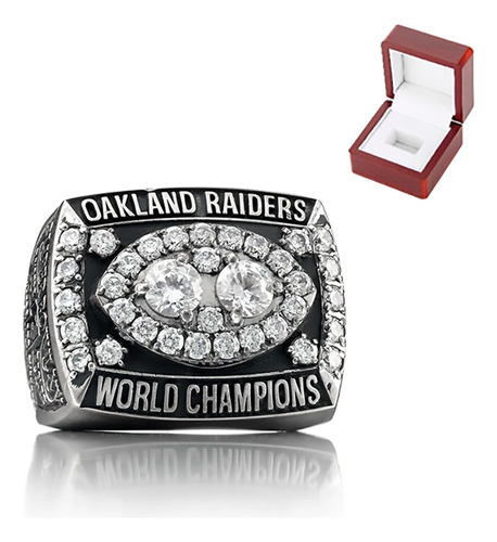 Nfl - Anillo De Campeonato De Los Oakland Raiders 1980