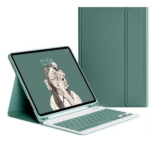 Funda Con Teclado For Samsung Galaxy Tab S8/s7 Y P610/p615