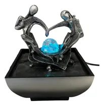 Comprar Fuente De Agua Chica 19cm + Led Cascada Interior Deco Zn