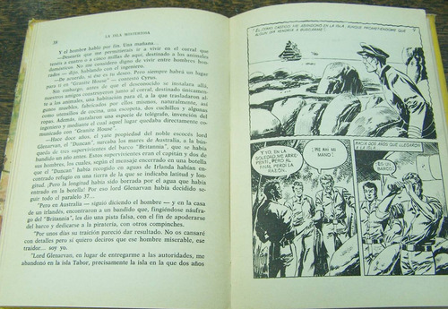 La Isla Misteriosa * Julio Verne * Dibujos De Lombardia *