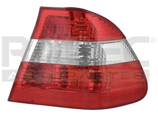 Calavera Bmw Ext Serie3 2002-2003-2004 Blanco/rojo Izquierda