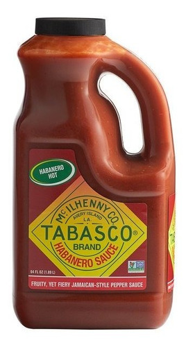 Tabasco Habanero Salsa Alitas 1.89l Foodservice