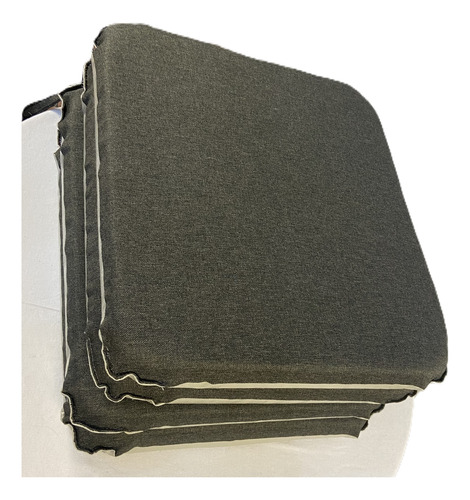 Cojines Rectangulares Sublime Greystar - Set De 4, 40x45 Cm Gris Liso