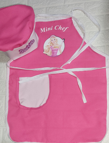 Delantal Y Gorro Niños Mini Chef!!!