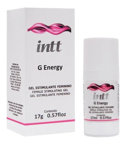 Intt G Energy Gel estimulante feminino 17g