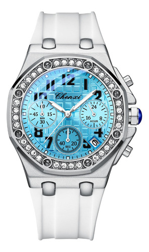 Reloj De Cuarzo Para Mujer Chenxi 913, Moderno, Diamantes, D