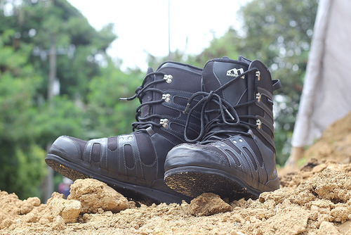Botas Para Moto Morrow En Cuero Bicast Talla Hombre Us 12