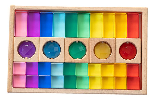 Juego De Bloques De Construcción De , Cubos De 35 Piezas