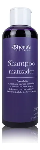 Shampoo Matizador Morado Sin Sal Sin Sulfato Caballo Plata