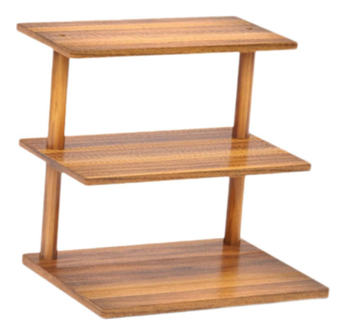 Soporte De Madera Para Cupcakes De 3 Niveles, Estilo