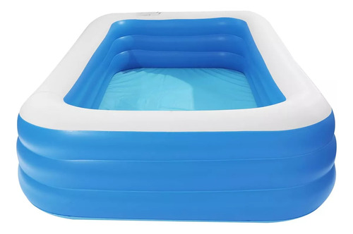 Piscina Inflable, Niños Family Pool Rectangular 1,50 Metros