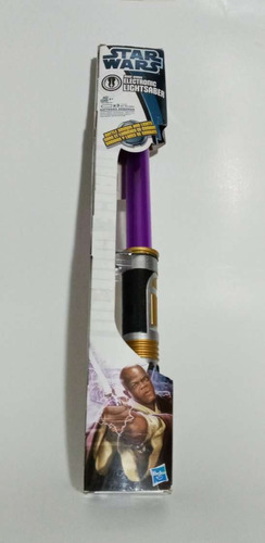 Sable De Luz Electrónico, Mace Windu, The Clone Wars, Hasbro