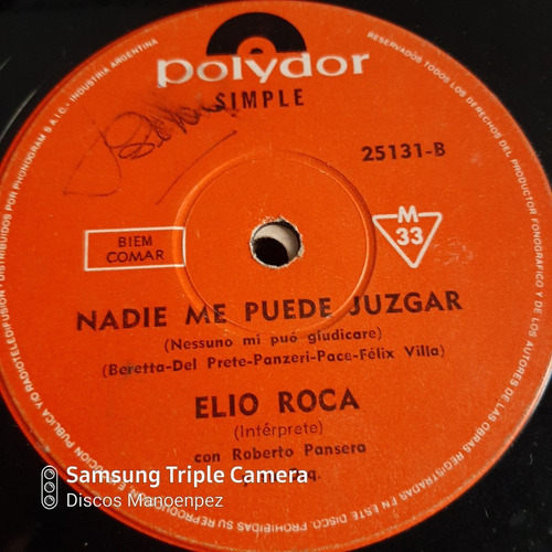 Simple Elio Roca Polydor 25131 C16