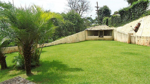 Magnífica Mansão No Miolo Da Granja Viana !! 4 Dorms(2 Suítes) Agora Aluga R$12.000,00 Mais Cond. E Iptu - Ca1524