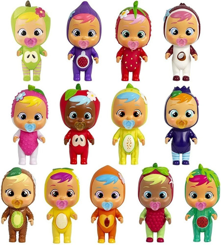 Imagen 4 de 8 de Muñeca Cry Babies Bebe Llorones Magic Tears Tutti Frutti Imc