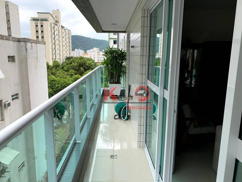 Imagem 3 de 30 de Apartamento Com 3 Dormitórios À Venda, 151 M² Por R$ 1.200.000,00 - José Menino - Santos/sp - Ap10231