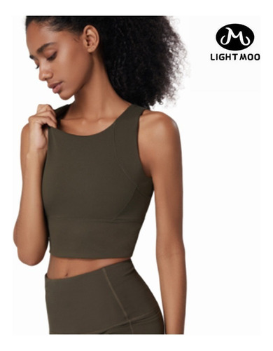 B Top Deportivo Brasier Sosten Ejercicio Transpirable Moda
